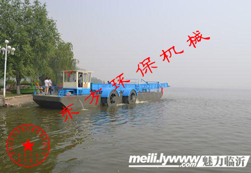 山东临沂园林局购买的DFYS-150 型大型运草船
