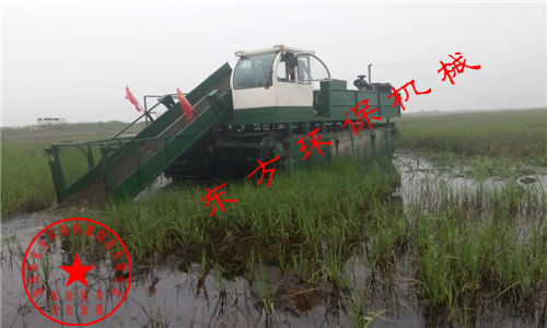 内蒙古巴彦淖尔水利局购买的DFLQ-175 型水陆两栖收割船